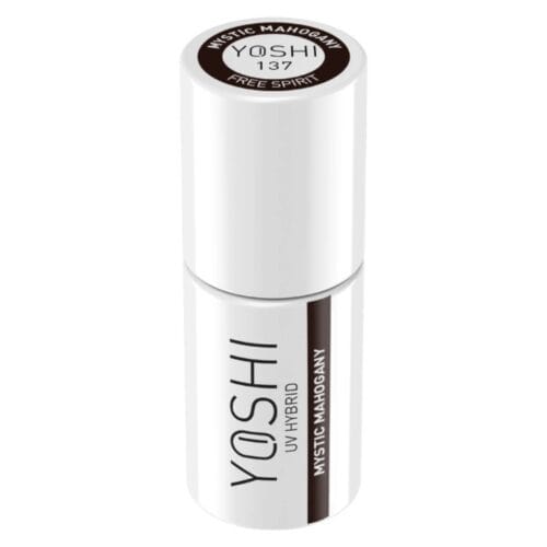 YOSHI Hybrid Nail Gel Polish UV/LED – Mystic Mahogany 137