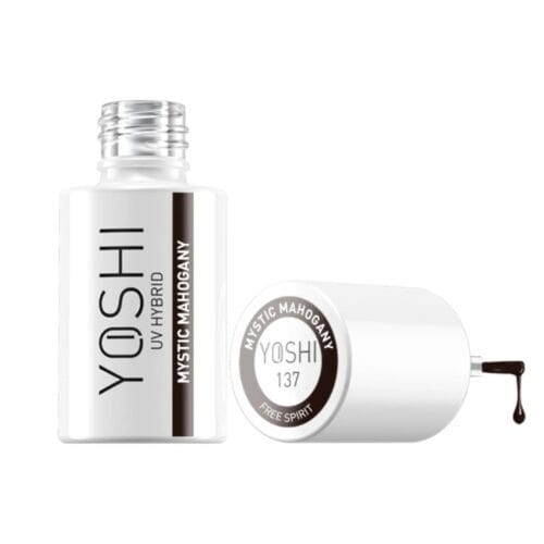 YOSHI Hybrid Nail Gel Polish UV/LED – Mystic Mahogany 137