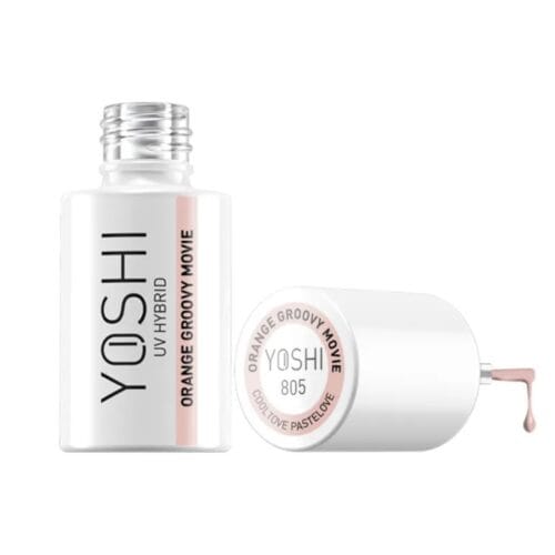 YOSHI Hybrid Nail Gel Polish UV/LED  – Orange Groovy Movie 805
