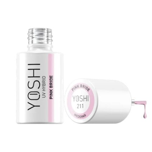 YOSHI Hybrid Nail Gel Polish UV/LED – Pink Bride 211