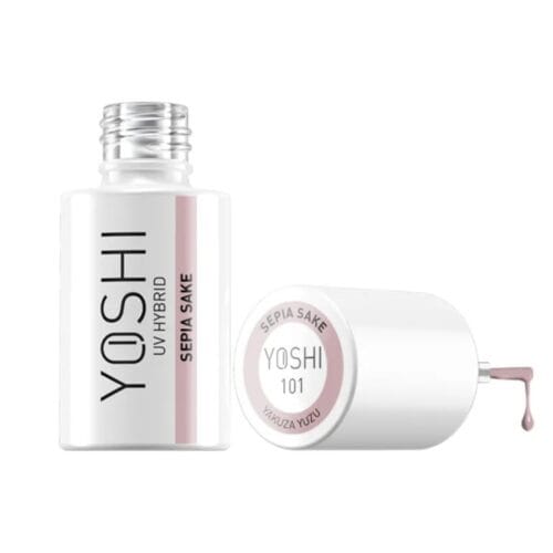 YOSHI Hybrid Nail Gel Polish UV/LED – Sepia Sake 101