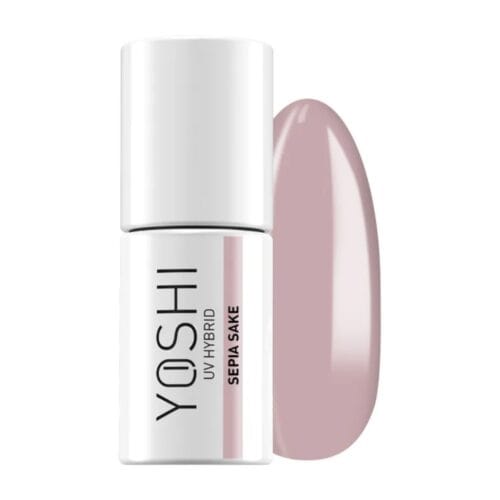 YOSHI Hybrid Nail Gel Polish UV/LED – Sepia Sake 101 – 6 ml
