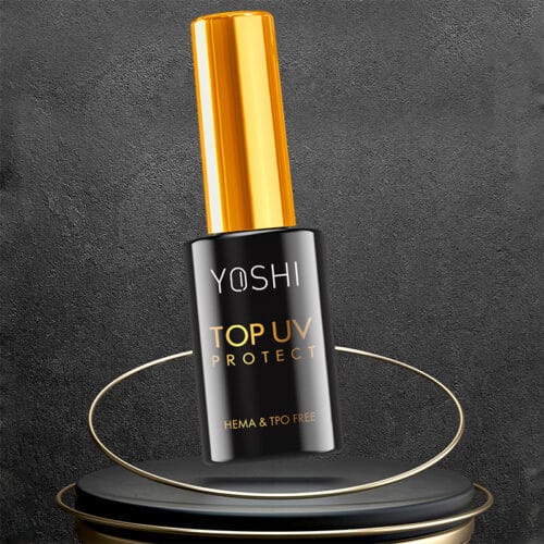Yoshi Top UV Protect – Anti-Yellowing UV Top Coat for Nails