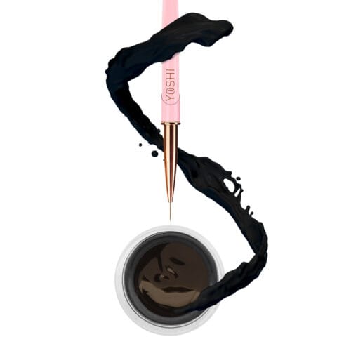 YOSHI Paint Gel Black 5ml – Ultra Pigmented Nail Art Gel