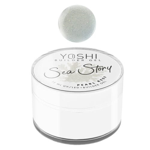 YOSHI Sea Story Builder Gel UV LED Slightly Self-Leveling Pearl Reef 15ml