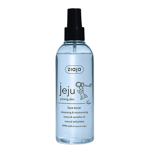 Ziaja Jeju Young Skin Cleansing & Moisturising Face Toner 200ml