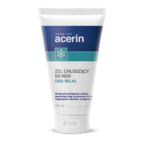 Acerin Cooling Gel for swollen legs