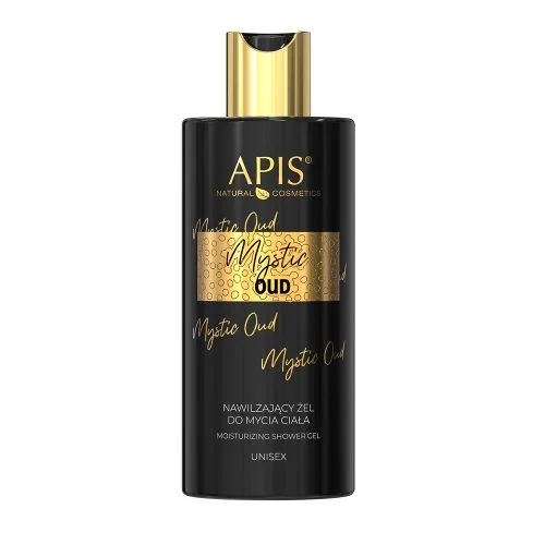 Apis mystic oud unisex oriental scented body wash gel.