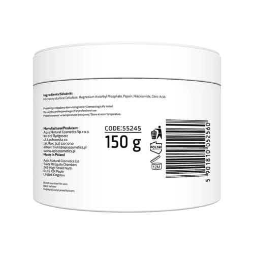 Apis Professional Adeno-C Flash Glow Enzymatic Peeling Powder with 5% Vitamin C 150g - Image 2