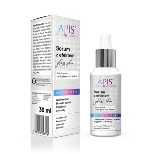 Apis Crystal Skin Face Serum with Glass Skin Effect 30ml