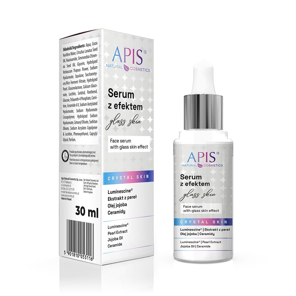 Apis Crystal Skin Face Serum with Glass Skin Effect