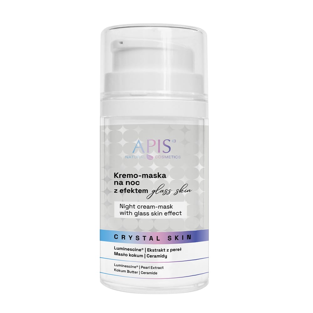 Apis Crystal Skin Night Cream-Mask with Glass Skin Effect