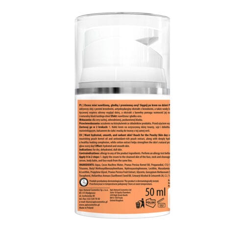 Apis Peachy Skin Moisturising Day Cream SPF20 50ml