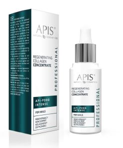 Regenerating nail concentrate with collagen from Apis.
