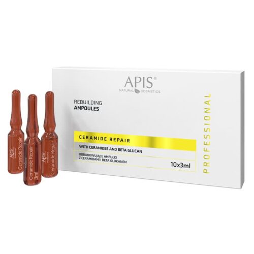 Apis Professional Ceramide Repair Rebuilding Ampoules with Ceramides and Beta Glucan 10 x 3ml