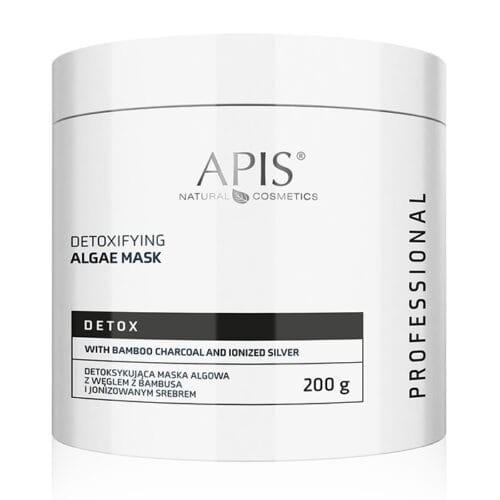 Apis Professional Detoxifying Algae Face Mask with Bamboo Charcoal and Ionised Silver 200g