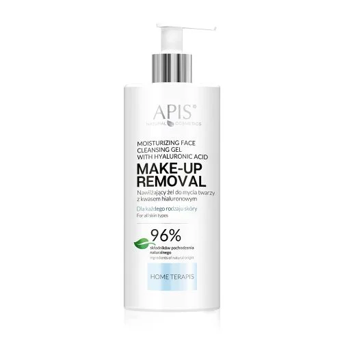 Apis face wash gel with hyaluronic acid.