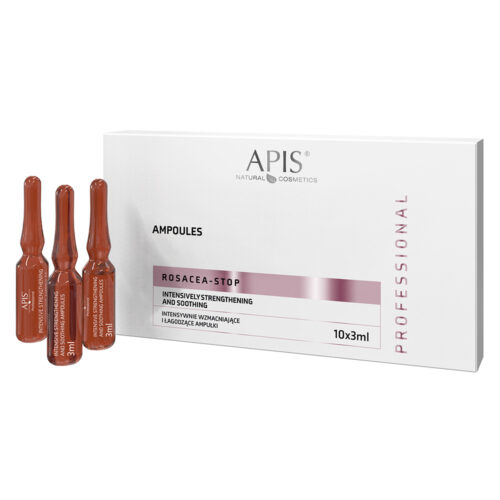 Apis Professional Rosacea Stop Intensive Strengthening Soothing Ampoules 10 x 3ml