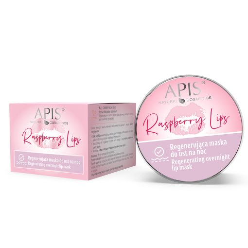 Apis raspberry scented regenerating night lip mask.
