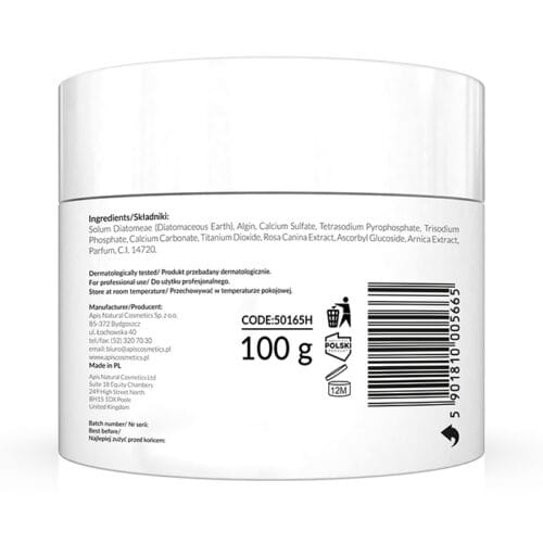 Alternative view of Apis Professional Couperose Stop Algae Face Mask with Wild Rose and Vitamin C 100g
