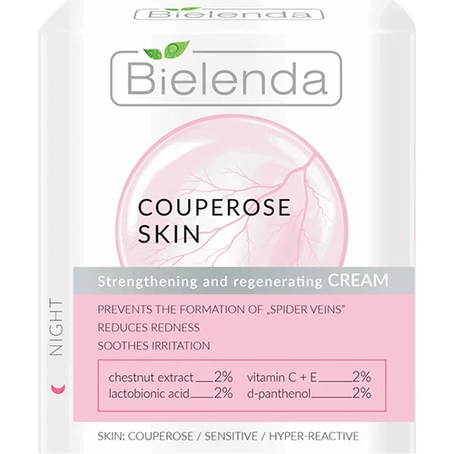 Bielenda Capillary Skin Strengthening and Regenerating Face Cream Night 50ml