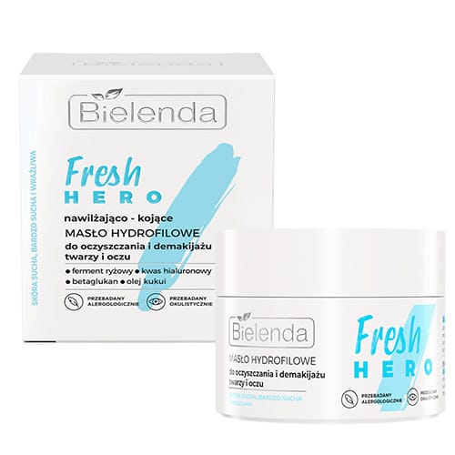 Bielenda Fresh Hero Moisturising-Soothing Hydrophilic Butter Make-Up Remover