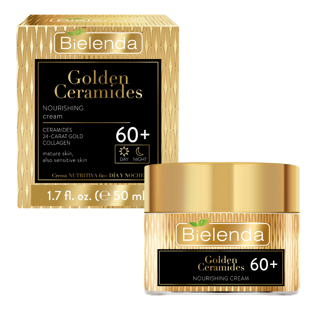 Bielenda Golden Ceramides Rebuilding Nourishing Face Cream 60+ day/night 50ml