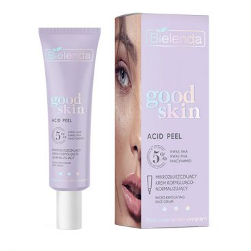 Bielenda Good Skin Acid Peel Micro-Exfoliating Correcting Normalising Face Cream 50ml
