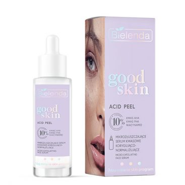 Bielenda Good Skin Acid Peel Micro-Exfoliating Correcting Normalising Face Serum 30g