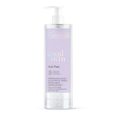 Bielenda Good Skin Acid Peel Micro-Exfoliating Correcting Normalising Face Wash Gel 190g