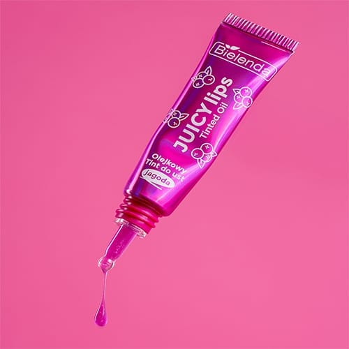 Bielenda Juicy Lips Tinted Lip Oil Blueberry