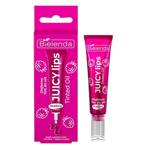 Bielenda Juicy Lips Tinted Lip Oil Raspberry 10g