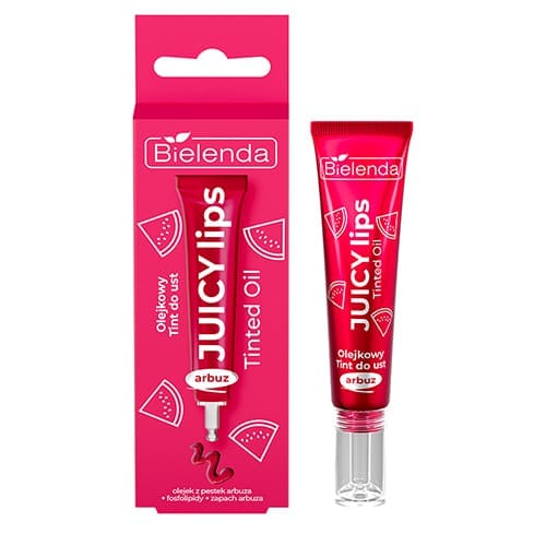 Bielenda Juicy Lips Tinted Lip Oil Watermelon 10g