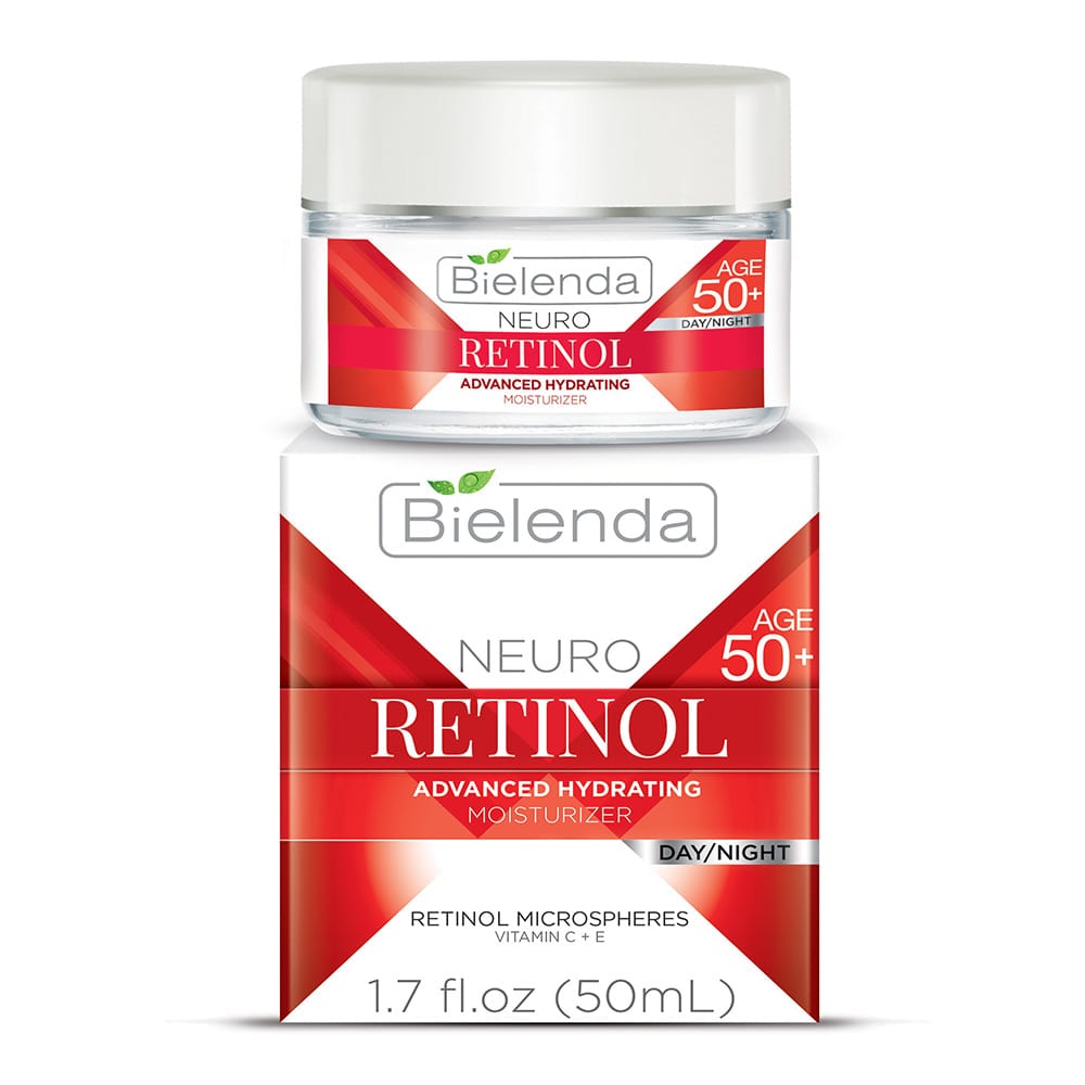 Bielenda NEURO RETINOL Anti-wrinkle Advanced Hydrating Cream Day Night 50+ 50ml