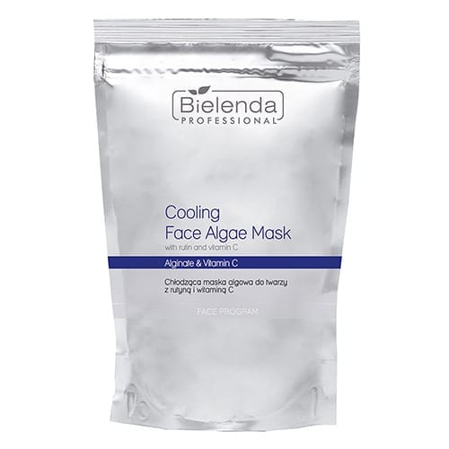 Bielenda Professional Cooling Algae Face Mask with Rutin and Vitamin C - refilling pack 190g