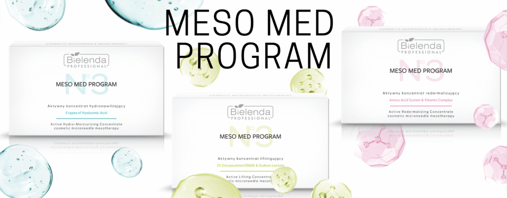 bielenda professional meso med program new ampoules banner