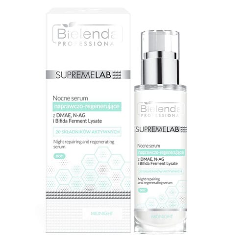 Bielenda Professional Supremelab Repairing and Regenerating Night Serum