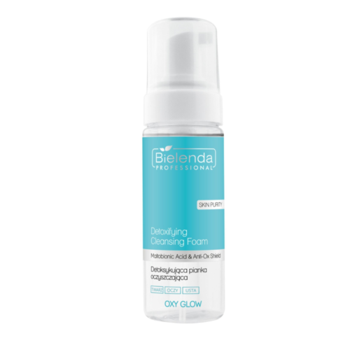 Bielenda Professional Oxy Glow Detoxifying Cleansing Foam 160ml