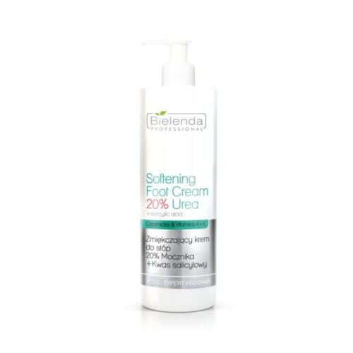 Bielenda Professional PODO EXPERT Softening Foot Cream 20% Urea, Salicylic Acid & Vitamins A+E, 500ml