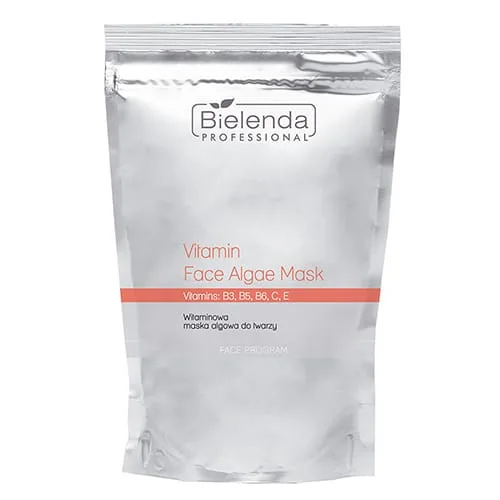 Bielenda Professional Vitamin Face Algae Mask with Vitamins: B3, B5, B6, C, E - refilling pack 190g