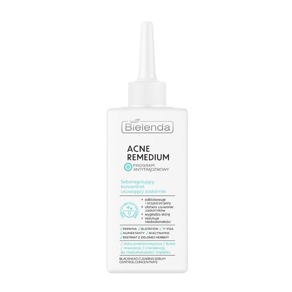 Bielenda Acne Remedium Sebum Regulating Concentrate Clearing Blackheads 130ml