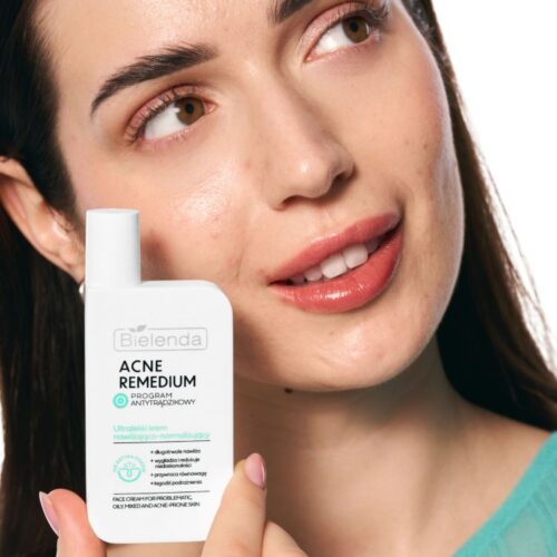 Bielenda Acne Remedium Ultra-Light Moisturising Normalising Cream 50ml
