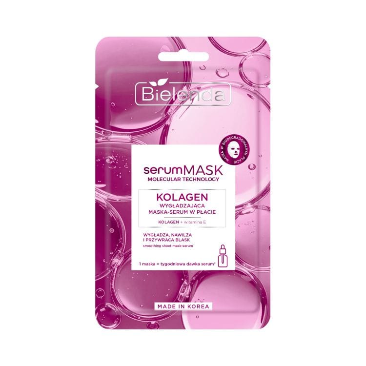 Bielenda Collagen Smoothing Sheet Mask Serum 1pc