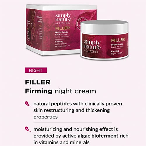 Clochee Simply Nature Filler Firming Night Cream