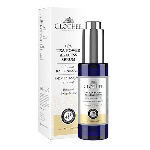 Clochee Simply Organic 1,8% TXA-Power Anti-Ageing Serum 30ml