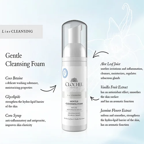 Clochee Simply Organic Gentle Cleansing Foam