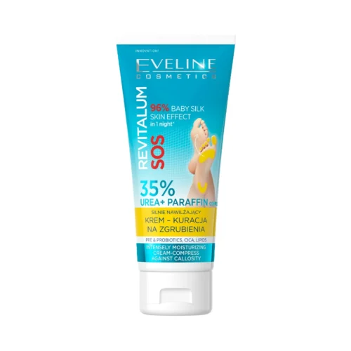 Eveline Revitalum SOS Intensely Moisturising Foot Cream-Compress with 35% Urea & Paraffin 75ml