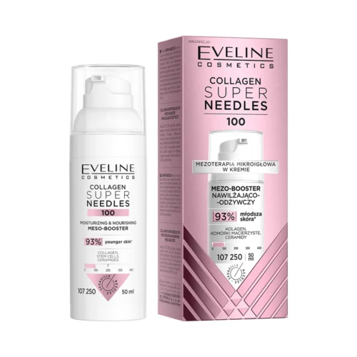 Eveline Super Needles 100 Collagen Moisturising & Nourishing Meso-Booster 50ml