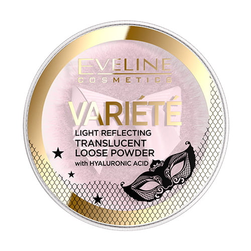 Eveline Variete Light Reflecting Translucent Loose Powder with Hyaluronic Acid 6g