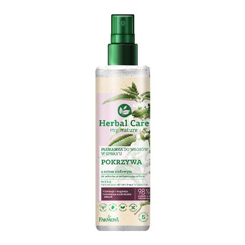 Farmona Herbal Care Normalising Nettle Hair Rinse with Herbal Vinegar for Oily  Hair 200ml - ProCosmeticsUK